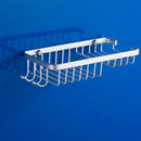 Bathroom Basket Shelf,Toilet Shower Shampoo Soap Dish Cosmetic Storage Rack T4C9