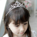 1Pc Rhinestone Tiara Hair Band Kid Girl Bridal Princess Prom Crown Headband L9K0