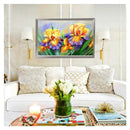 DIY 5D Diamond Embroidery Butterfly orchid Round Diamond Painting (Butterfl G1N6