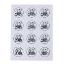 60pcs Grad 2019 Seal Stickers Paper Labels for DIY Graduation Gifts Packaging BX