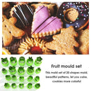 20pcs Set Biscuit Mould Stainless Steel Cookie DIY Baking Tool Home Kitchen