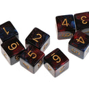 10PCS 6 Sided D6 Dice for Dungeons and Dragons  TRPG Table Games