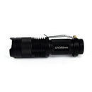 uv ultra violet led flashlight blacklight light 395nm inspection lamp torch GxTE