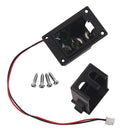 Black 9V Battery Compartment Cover for Guitar Accessory