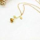 with Pendant Choker Collar Necklace for Women Chains (Golden) J9O7