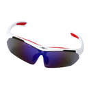 Polarized Cycling Glasses Sports Fishing UV400 Sunglasses Goggles White
