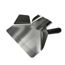 2pcs Stainless Steel Food Shovel Chip Bagger Fry Scoop Single+Double Handle