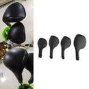4 Pieces Thick PU Leather Golf Iron Head Covers Universal Fit Iron Clubs