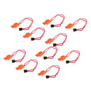 10 packs Orange Whistle & Lanyard Emergency Survival Outdoor Camping w/ Lanyard
