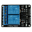 5V 2-Channel Relay Module Shield for Arduino ARM PIC AVR DSP Electronic O7V7