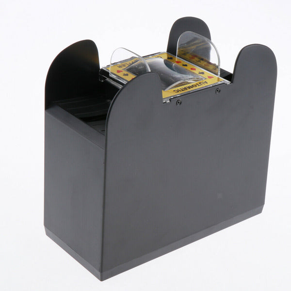 6 Deck Card Shuffler Casino Dealer Travel Machine Dispenser Automatic Six Deck