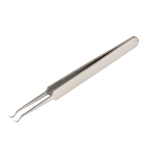 Curved Blackhead Acne Remover Comedone Bend Clip Needle Pimple Removal Tweezer