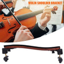Adjustable Universal Violin Shoulder Rest Padded for Violin Parts (4/4-3/4)