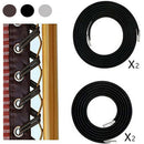 Elastic Bungee Rope Cords Recliner Laces for Zero Gravity Chair Replacement C Hn