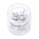 150pcs Rhinestone Diamond Head Sewing Fixing Needles Pins Jewelry Making