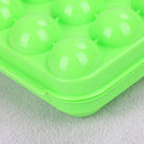 12 Egg container holder keep portable outdoor egg storage box case for camp LJ