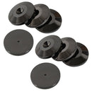 8PCS Metal Shockproof Foot Spikes Pads Stands Mats for Speakers CD Players  A3M2