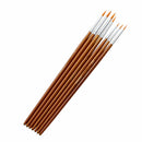 7pcs Acrylic Painting Students Detail Liner Gift Nail Paint Brush Set Gouache