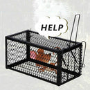 Rat Catcher Spring Cage Trap Humane Live Mouse Rodent Bait Pest Control Out