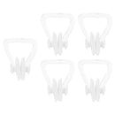 Non-slip Soft Silicone Nose Clip Plug Nose Protector for Swimming   White