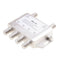 2x4 Satellite MultiSwitch Splitter FTA TV LNB Switch Cascade 2 in 4 Out