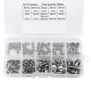 High quality 160pcs M2M2.5M3M4M5 A2 SS SEM Phillips Pan Head Screws Nut qww HXA