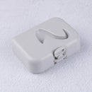 Denture false teeth storage box case with mirror and clean brush appliance ME