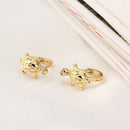 Turtle earrings D6R2
