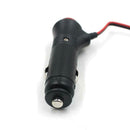 12V 24V Car Motorcycle Cigarette Lighter Socket Plug with Switch 1.5m/4.9ft