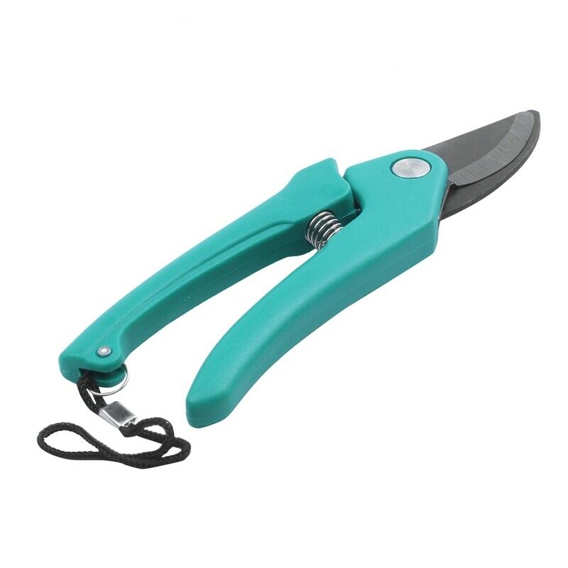 Gardening Pruning Shear Snip Tool Pruner Scissor Branch Cutter Lock Spring