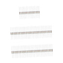 75pcs 3W 0.1-20 ohm + 300pcs 2W 0.1-750 ohm Carbon Film Resistors