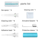 3 In 1 Visual Ear Canal Endoscope Ear Cleaner With Pixels Camera Endoscope Kit
