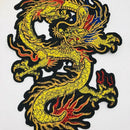 Accessories Embroidery Patch Applique Dragon Shape Craft Dress Sewing Supplies