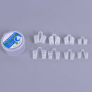 8 Pcs/Box Anti Snore Apnea Slicone Nose Clip Anti-snoring Breathe Aid Stop Sn BX