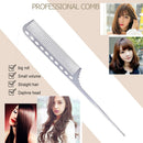 Pro Double Side Pin Tail Hair Edge Comb Hairdressing Styling Brush (03)