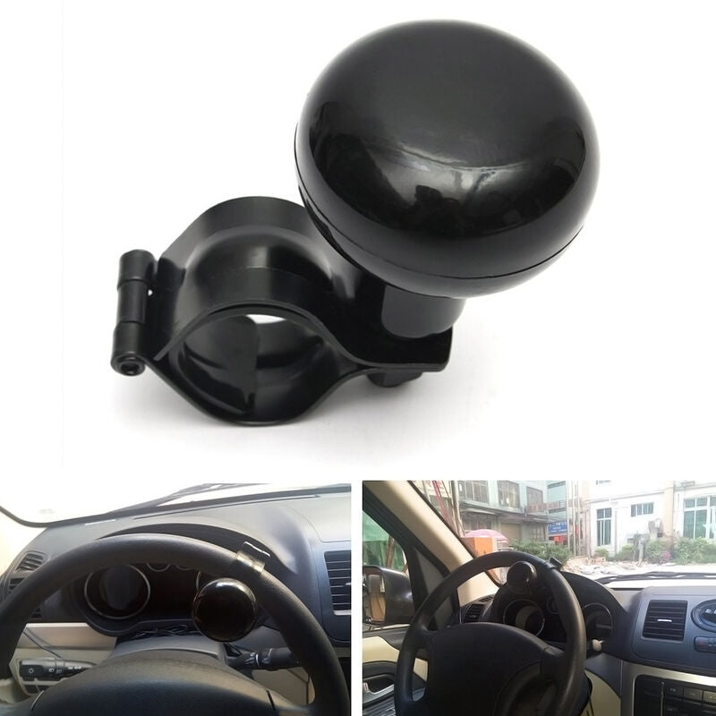 Universal Black Quality Car Heavy Duty Steering Wheel Knob Spinner Knob
