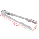 5Pcs Stainless Steel Tongs For Party Bar Clip Bread Food Ice Clamp Ice Tongs 3C