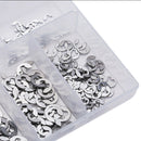 Stainless Steel E Clips Circlip Kit Retaining  200pcs M1.5 Parts -
