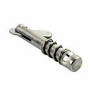 Pack Of 2 Grade Stainless Bimini Top Pin With Drop Cam & Spring 1/4 Inch X