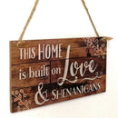 Rustic Wooden Plaque Home Decor Board  Indoor Outdoor Hanging Sign