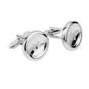 Fashion Mens Groom Suit Shirt Cufflinks Round Button