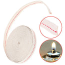 4.5m/15ft Flat Cotton Oil Lamp Wick Roll For Oil Lamps LanternsB Gw
