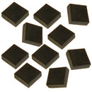 10pcs Solid Membrane Glue for Bamboo Flute Chinese Dizi Parts, 2 x 2 x 0.5cm