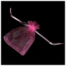 10 PCS 7x9cm Organza Jewelry Candy Gift Pouch Bags Wedding Xmas Favors Pink U4G7