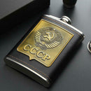 8oz Stainless Steel Hip Flask Liquor Alcohol Drink 2 Cups 1 Funnel Set