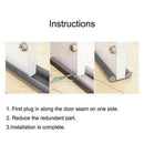 95CM Door Bottom Sealing Strip Guard Sealer Stopper Dustproof Windproof D6E U5X9