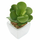 Set of 4 Modern Potted Artificial Succulent Plants-Small sword grass