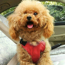 Red M Car Vehicle Auto Seat Safety Belt Seatbelt for Dog Pet L2X9