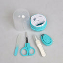 4 Pcs Lovely Baby Nail Care Set Child Scissors Practical Baby Nail Clipper
