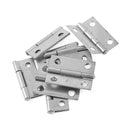 Rectangle Folding Closet Cabinet Door Hinge Hardware 1.5" 10 Pcs